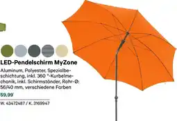 Lagerhaus Led-pendelschirm myzone Angebot