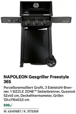 Lagerhaus Napoleon gasgriller freestyle 365 Angebot