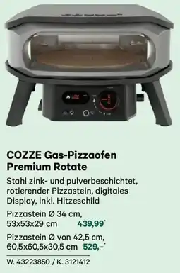 Lagerhaus Cozze gas-pizzaofen premium rotate Angebot