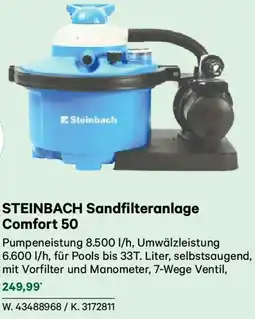 Lagerhaus Steinbach sandfilteranlage comfort 50 Angebot