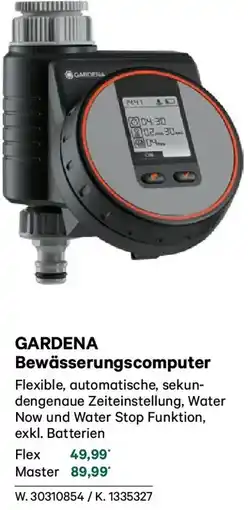 Lagerhaus Gardena bewässerungscomputer Angebot