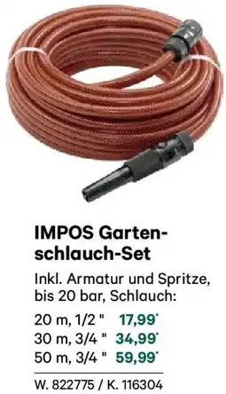 Lagerhaus Impos gartenschlauch-set Angebot