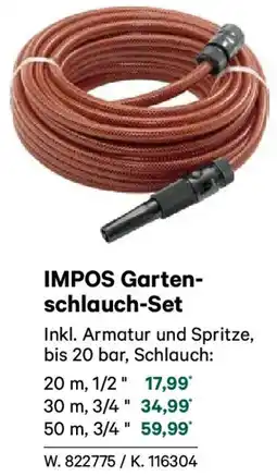 Lagerhaus Impos gartenschlauch set Angebot
