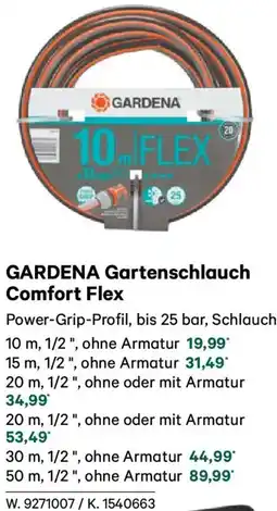Lagerhaus Gardena gartenschlauch comfort flex Angebot