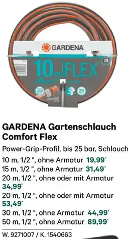 Lagerhaus Gardena gartenschlauch comfort flex Angebot