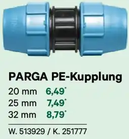 Lagerhaus Parga pe-kupplung Angebot