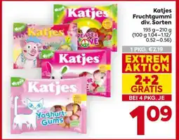 Billa Katjes Fruchtgummi div. Sorten Angebot