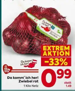 Billa Da komm’ ich her! Zwiebel rot Angebot