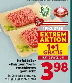 Billa Hofstädter Fair zum Tier! Faschiertes gemischt Angebot