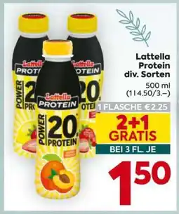 Billa Lattella Protein div. Sorten Angebot
