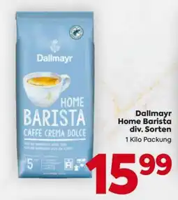 Billa Dallmayr Home Barista div. Sorten Angebot