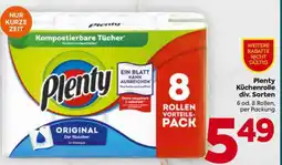 Billa Plenty Küchenrolle div. Sorten Angebot