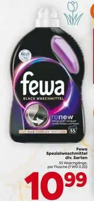 Billa Fewa Spezialwaschmittel div. Sorten Angebot