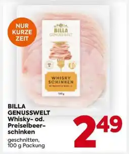 Billa BILLA GENUSSWELT Whisky- od. Preiselbeerschinken Angebot