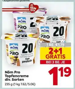Billa Nöm Pro Topfencreme div. Sorten Angebot