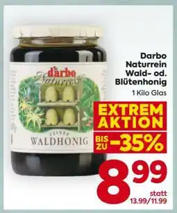 Billa Darbo Naturrein Wald- od. Blütenhonig Angebot