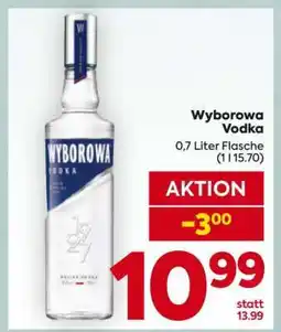 Billa Wyborowa Vodka Angebot