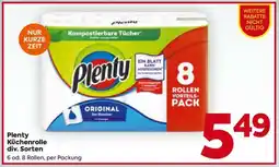 Billa Plenty Küchenrolle div. Sorten Angebot