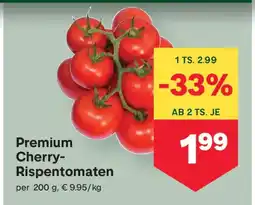 MPreis Premium Cherry- Rispentomaten Angebot
