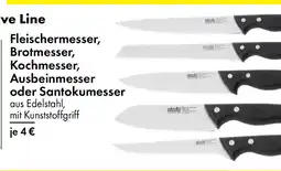 TEDi Fleischermesser, Brotmesser, Kochmesser, Ausbeinmesser oder Santokumesser Angebot
