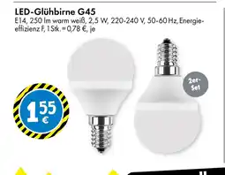 TEDi Glühbirne G45 Angebot