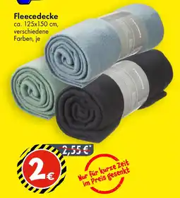 TEDi Fleecedecke Angebot