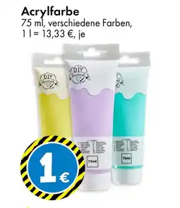 TEDi Acrylfarbe Angebot