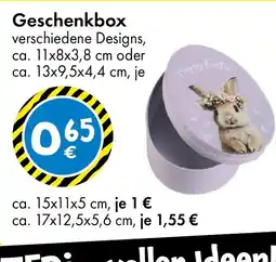 TEDi Geschenkbox Angebot