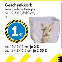 TEDi Geschenkkorb Angebot