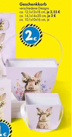 TEDi Geschenkkorb Angebot