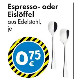 TEDi Espresso- oder Eislöffel Angebot