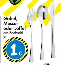 TEDi Gabel, Messer oder Löffel Angebot