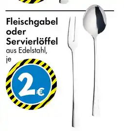 TEDi Fleischgabel oder Servierlöffel Angebot