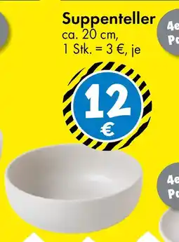 TEDi Suppenteller Angebot