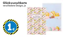 TEDi Glückwunschkarte Angebot