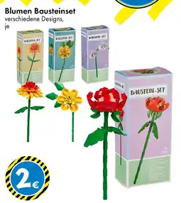 TEDi Blumen Bausteinset Angebot