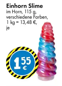 TEDi Einhorn Slime im Horn, Angebot