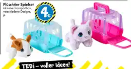 TEDi Plüschtier Spielset Angebot
