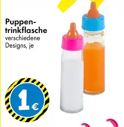TEDi Puppen- trinkflasche Angebot