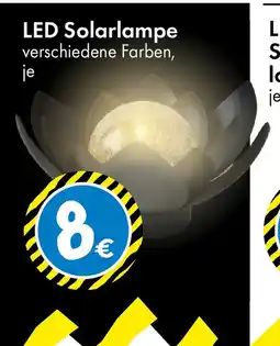 TEDi Solarlampe Angebot