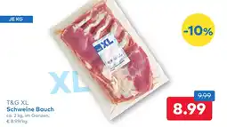 T&G Schweine Bauch Angebot