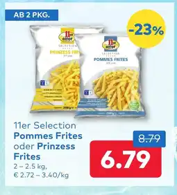 T&G Pommes Frites oder Prinzess Frites Angebot