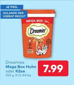 T&G Mega Box Huhn oder Käse Angebot