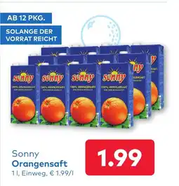 T&G Orangensaft Angebot