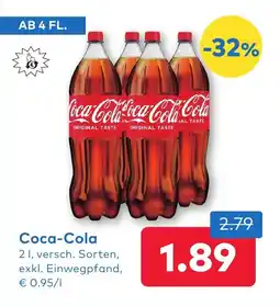 T&G Coca-Cola Angebot
