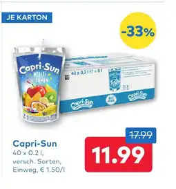 T&G Capri-Sun Angebot