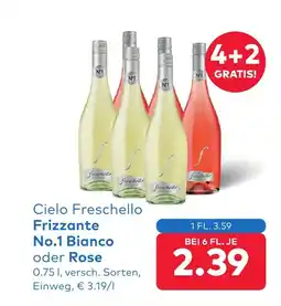 T&G Frizzante No.1 Bianco oder Rose Angebot