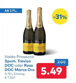 T&G Spum. Treviso DOC oder Rose DOC Marca Oro Angebot