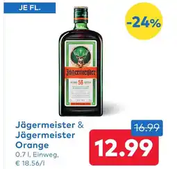 T&G Jägermeister & jägermeister orange Angebot