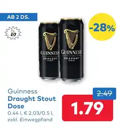 T&G Draught Stout Dose Angebot